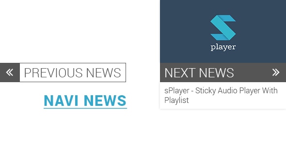 Navi News (Previous/Next Post for Wordpress) - CodeCanyon Item for Sale