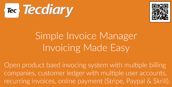 Simple Invoice Manager - Invoicing Made Easy - CodeCanyon Item for Sale