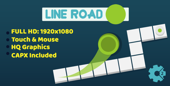 Line Road - HTML5 Game (Construct2) - CodeCanyon Item for Sale