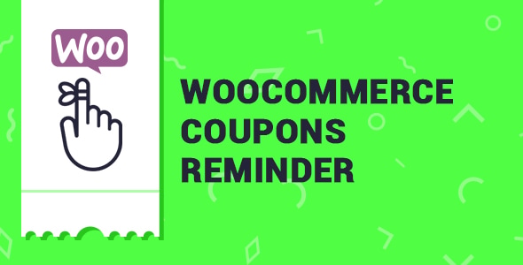 WooCommerce Coupons Reminder - CodeCanyon Item for Sale