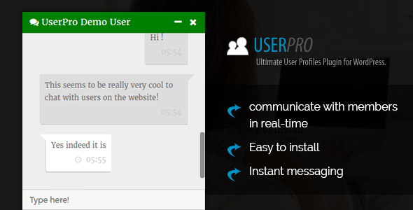 UserPro Livechat - CodeCanyon Item for Sale