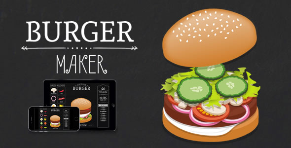 Burger Maker - HTML5 Game - CodeCanyon Item for Sale