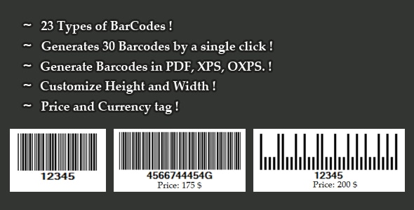 Simple Barcode Generator - CodeCanyon Item for Sale