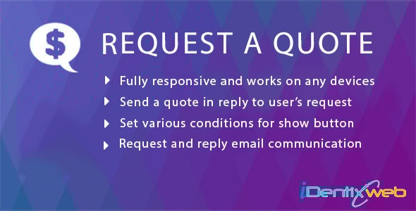 Request A Quote - CodeCanyon Item for Sale