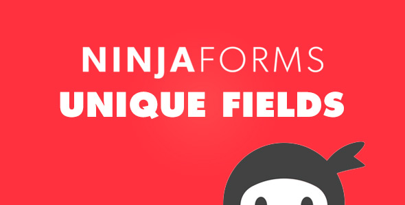 Ninja Forms - Unique Fields - CodeCanyon Item for Sale