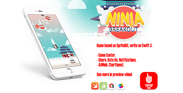 Ninja Breakout - CodeCanyon Item for Sale