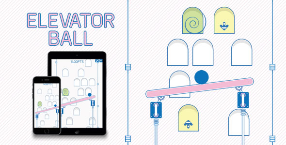 Elevator Ball - HTML5 Game - CodeCanyon Item for Sale