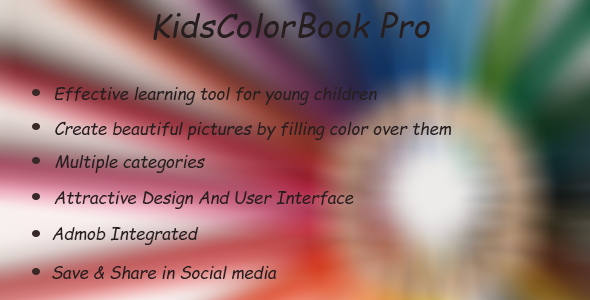 KidsColorBook Pro - CodeCanyon Item for Sale