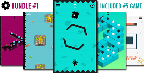 5 Construct Game Bundle 1 by crazyprogrammer | CodeCanyon