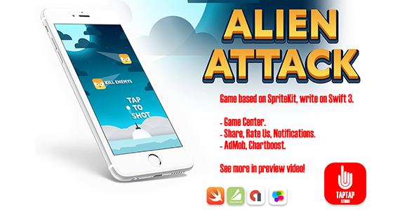Alien Attack - CodeCanyon Item for Sale