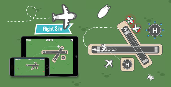 Flight Sim - HTML5 Game - CodeCanyon Item for Sale
