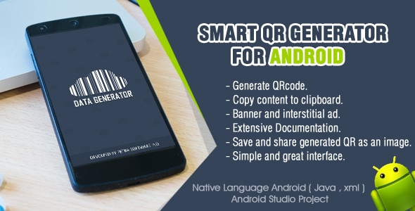 Smart QR Generator for Android - CodeCanyon Item for Sale