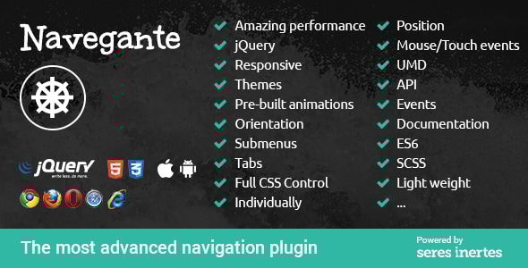 Navegante - CodeCanyon Item for Sale