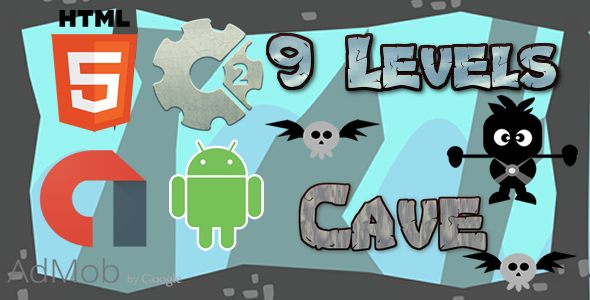 Cave - HTML5 Game (CAPX) - CodeCanyon Item for Sale