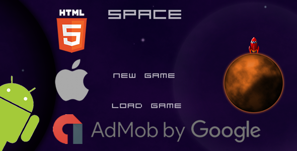 Space - HTML5 Game (CAPX) - CodeCanyon Item for Sale