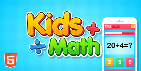 Kids Math - HTML5 Game - CodeCanyon Item for Sale