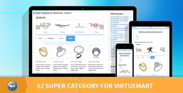 Super Category for VirtueMart - Responsive Joomla Module - CodeCanyon Item for Sale