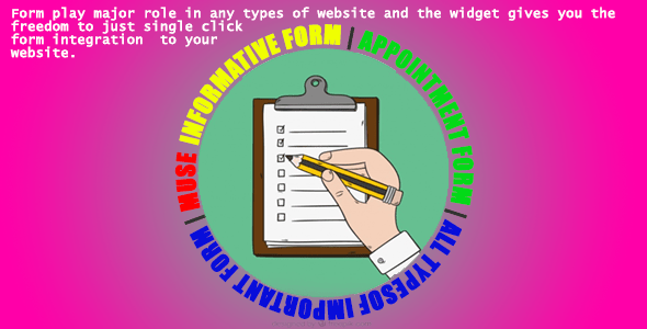 Multiple Informatic Form for Adobe Muse - CodeCanyon Item for Sale