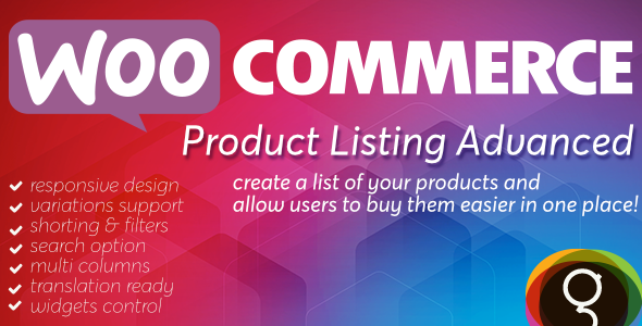 WooCommerce Product List Advanced - CodeCanyon Item for Sale
