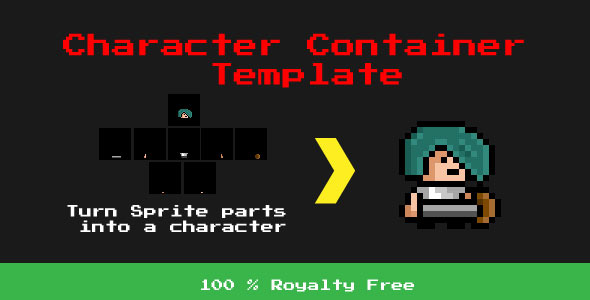 Character Container Template - Desktop Edition - CodeCanyon Item for Sale