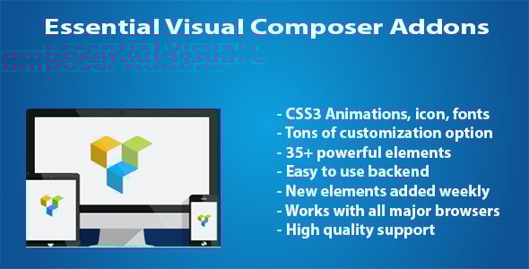 Essential WPBakery Page Builder (formerly Visual Composer) Addons - CodeCanyon Item for Sale