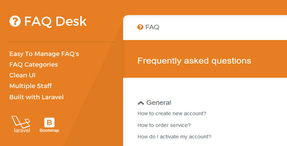 FAQDesk - Frequently asked questions management system by DevzStudio