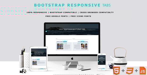 Bootstrap Responsive Tabs - CodeCanyon Item for Sale