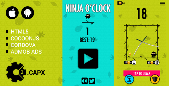 Ninja OClock - CodeCanyon Item for Sale