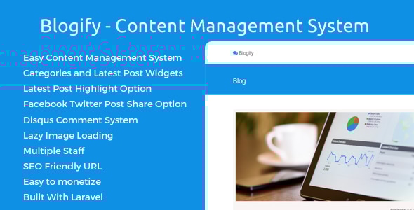 Blogify - Content Management System - CodeCanyon Item for Sale Blogify - Content Management System - CodeCanyon Item for Sale