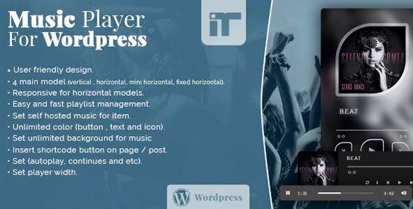 Music Player For WP - CodeCanyon Item for Sale