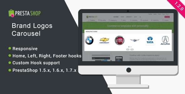 Brand Logos Carousel - PrestaShop Module - CodeCanyon Item for Sale