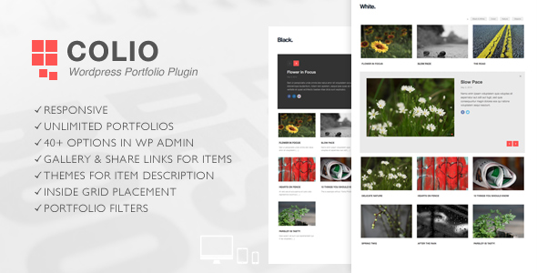 Colio - Responsive Portfolio Wordpress Plugin - CodeCanyon Item for Sale