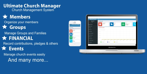 Ultimate Church Manager - CodeCanyon Item for Sale