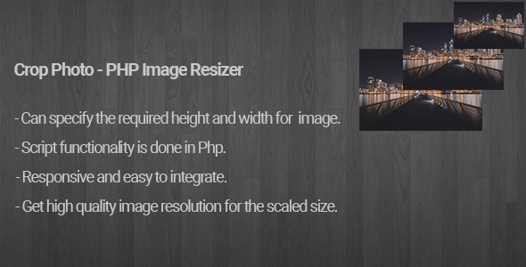 Crop Photo - PHP Image Resizer - CodeCanyon Item for Sale