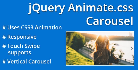 jQuery Animate.css Carousel - CodeCanyon Item for Sale
