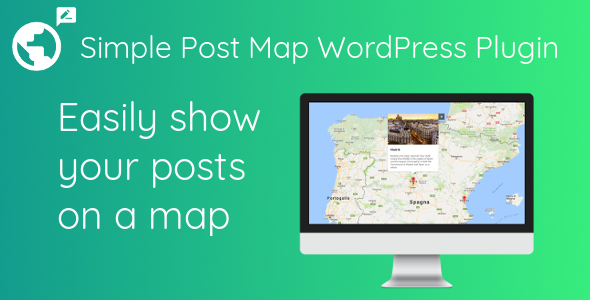 Simple Post Map WordPress Plugin - CodeCanyon Item for Sale