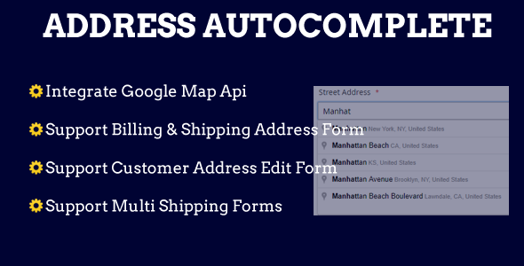 Magento 2 Address Autocomplete - CodeCanyon Item for Sale