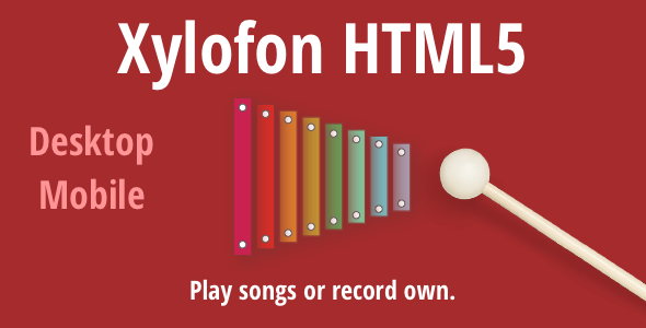Xylofon - HTML5 - CodeCanyon Item for Sale