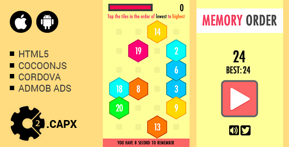 Memory Order - CodeCanyon Item for Sale