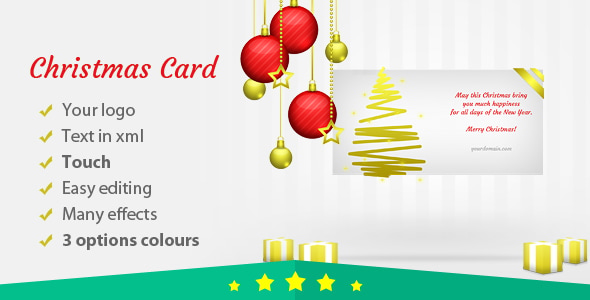 Christmas Card Elegant - CodeCanyon Item for Sale