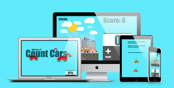 Math Game: Count Cars - CodeCanyon Item for Sale