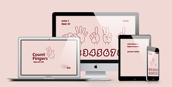 Math Game: Count Fingers - CodeCanyon Item for Sale