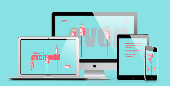 Math Game: Even Odd - CodeCanyon Item for Sale