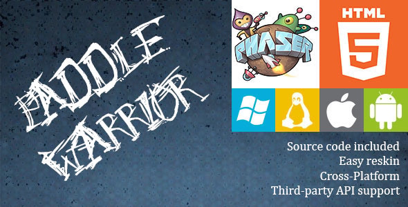 Paddle Warrior - HTML5 Game - Phaser - CodeCanyon Item for Sale
