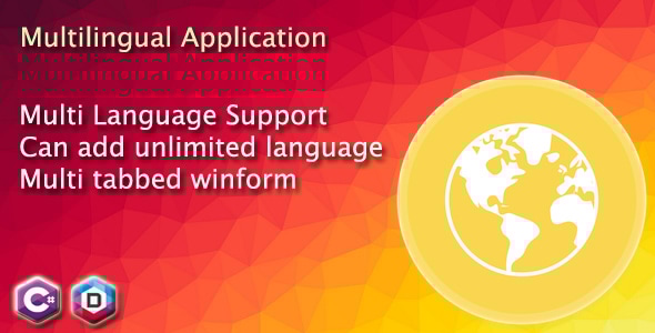 Multi-language application in C# - Multilingual winform - CodeCanyon Item for Sale