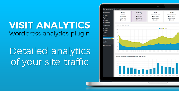 Analytics wordpress plugin - Visit Analytics - CodeCanyon Item for Sale