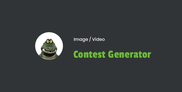 Image / Video Contest Generator Wordpress Plugin - CodeCanyon Item for Sale