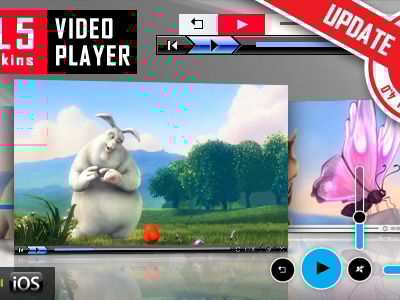 HTML5 Video Player with Multiple Skins by LambertGroup | CodeCanyon