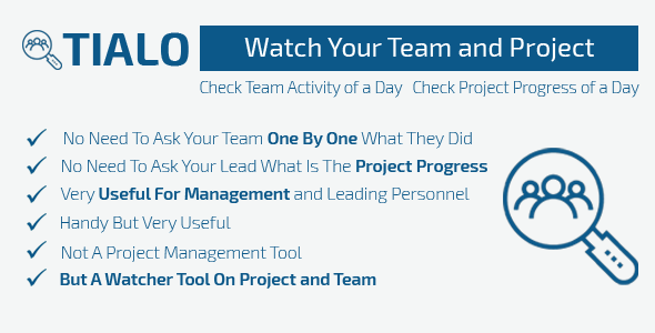 Tealo - Team Activity Watcher - CodeCanyon Item for Sale