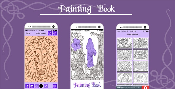 Painting Book - CodeCanyon Item for Sale